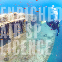 PADIエンリッチドエアライセンス