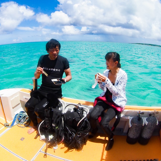 八重干瀬シュノーケルも人気