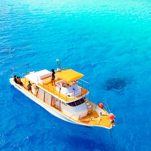 大型ボートポイントまで速い